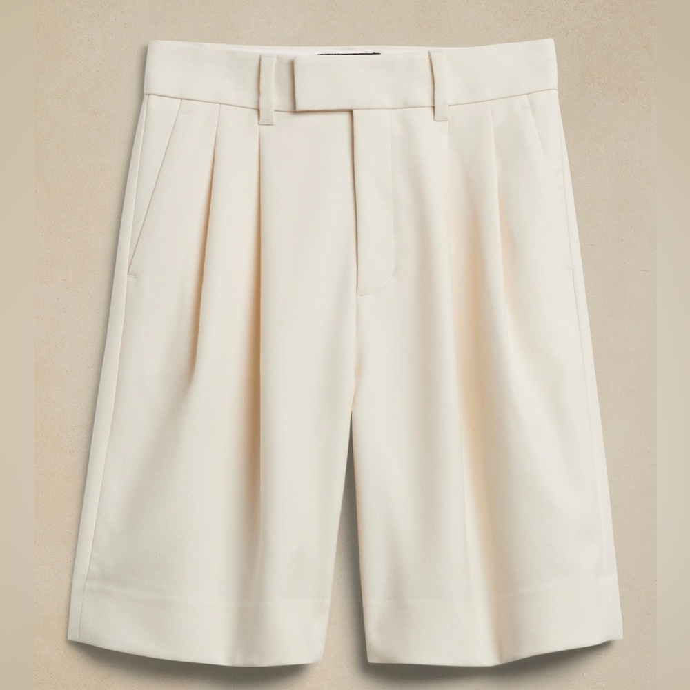 New Lido Italian wool Bermuda - Banana Republic us4